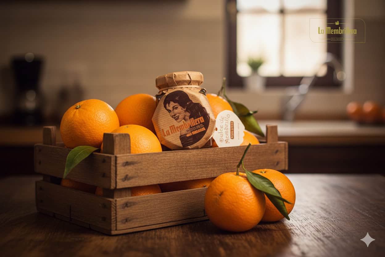 Carne de Membrillo con Naranja